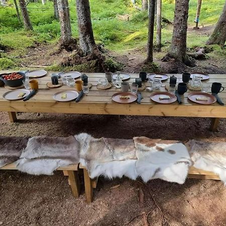 Treetop Ekne - Hytte I Skogen Med Hengebru Hotell Levanger Eksteriør bilde
