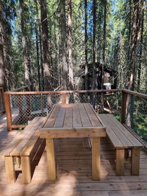 Treetop Ekne - Hytte I Skogen Med Hengebru Hotell Levanger Eksteriør bilde